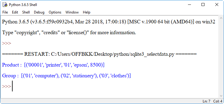 db browser for sqlite loops