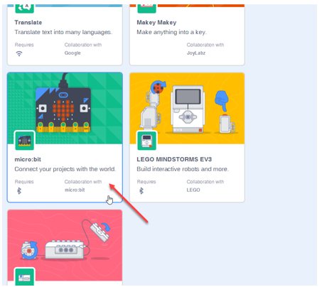 เชื่อมต่อ microbit กับ scratch